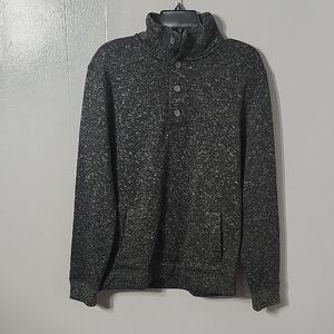 Banana Republic Men's Charcoal Crewneck Sweater